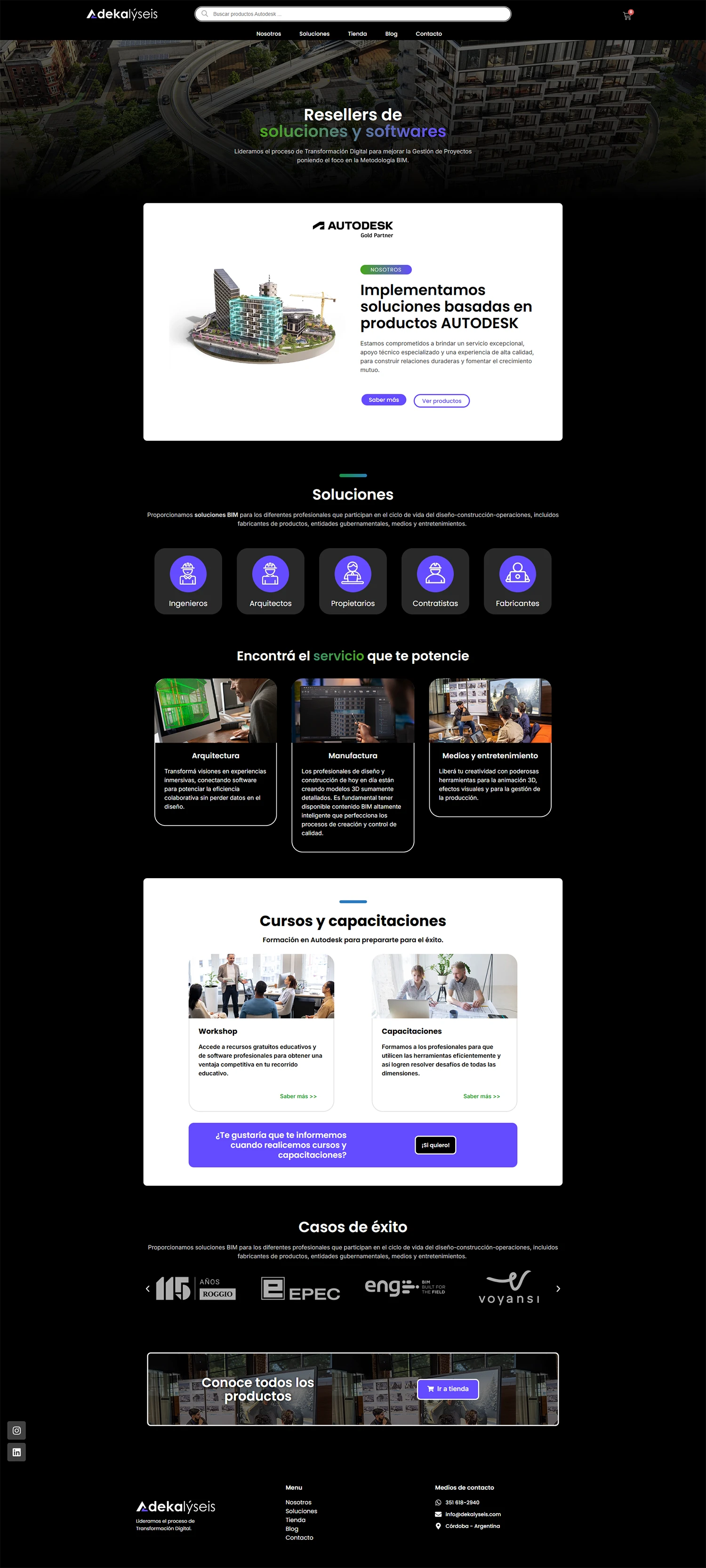 Sitio web Las Orquídeas